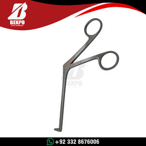 Pinzas para Cortar Huesos Nasales, Inclinadas 90 Grados hacia Arriba, 5 x 13 mm, Acero Inoxidable, Instrumento Quirúrgico Manual de Alta Calidad para Otorrinolaringología, Herramienta Nasal - Product Image 2