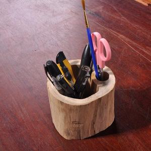 Modern Wooden Pen Organizer for Office and <b>Study</b> Table - Product Image 6