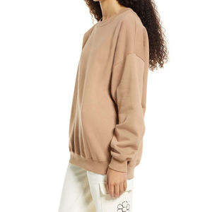 Sudaderas de Algodón Liso, Casuales, Tejidas, Transpirables y Ecológicas para Mujer, Color Personalizado, con Capucha, Largas, Tallas Grandes - Product Image 2