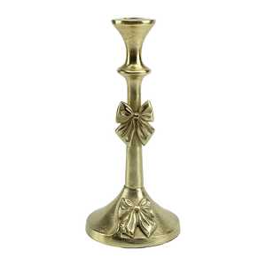 Porte-bougie en aluminium Golden Spark, fait main, écologique, durable, avec un design en forme de nœud, pour la décoration de mariage et de la maison - Product Image 5