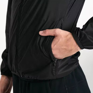 Veste d'extérieur pour homme, résistante à l'eau, séchage rapide, coupe-vent fin, à capuche, respirante, réfléchissante, décontractée - Product Image 4