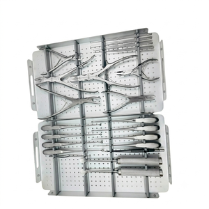Ensemble d'instruments de chirurgie de la colonne lombaire avec boîte de stérilisation, instruments chirurgicaux orthopédiques pour la colonne vertébrale, réutilisables et autoclavables - Product Image 4