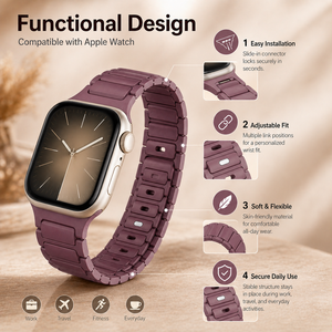 Correa para Apple <span class=keywords><strong>Watch</strong></span> de 49 mm con Hebilla de Acero Ajustable, Ultra Transpirable de 49 mm, con Logotipo Personalizado para Correa de Apple <span class=keywords><strong>Watch</strong></span> - Product Image 5
