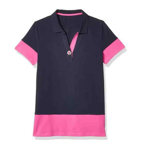 Camiseta Polo Personalizada al por Mayor de Alta Calidad, 100% Algodón, Color Personalizado, Impresión Personalizada, Logotipo OEM, Lisa, para Mujer, Oficina, Escuela - Product Image 1