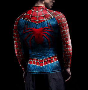 Camiseta transpirable para hombre, ropa de entrenamiento atlético de compresión de manga larga para MMA, BJJ, boxeo, gimnasio, fitness - Product Image 3