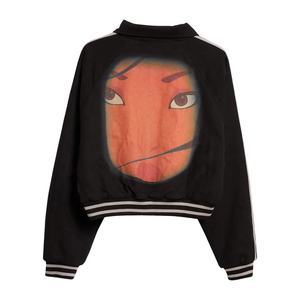 Chaquetas con parche bordado de chenilla para hombre personalizadas OEM 2025, estilo universitario Vintage Letterman para calle principal de invierno - Product Image 3