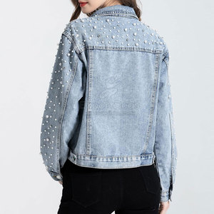 Custom women Women <b>Jeans</b> Jackets Breathable Women <b>Jeans</b> Jackets Custom Design Women <b>Jeans</b> Jackets - Product Image 4