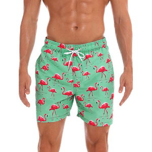 Shorts de Baño Personalizados con Estampado Digital para Hombre, Talla Grande, Ropa Deportiva, con Elasticidad en 4 Direcciones, Secado Rápido, Transpirable y Ecológico - Product Image 1