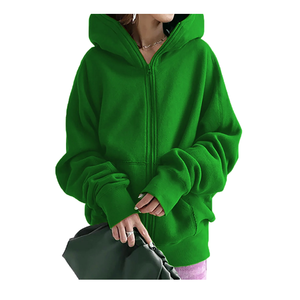 Nueva Sudadera con Capucha para Mujer, Estilo Urbano, de Alta Calidad, Poliéster/Algodón, Felpa Suave y Transpirable, Tallas Grandes, Estampado con Técnicas Tie Dye - Product Image 3