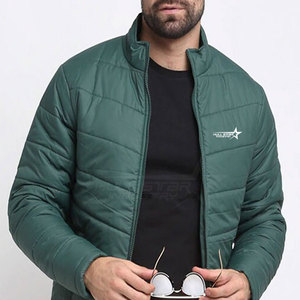 Wholesale Custom Logo 100% Polyester Made Men Puffer <b>Jacket</b> Waterproof Outdoor Use Men Puffer Winter <b>Jacket</b> - Product Image 5