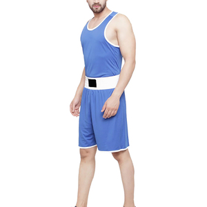 Custom Boxing Fight Wear Set Men Boxing <b>Shorts</b> and Sleeveless Tank Top Professional Training Boxing Uniform Boxing <b>Suit</b> - Product Image 3