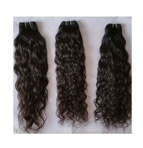 Ready Move 100% Virgin Indian Temple Hair Bundle Cabello humano crudo de alta calidad Cutícula alineada 30 pulgadas Wave Top Exportador - Product Image 1