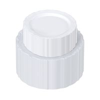 Assiettes jetables en plastique blanc robustes, 100 pièces, 9,8 pouces, 50 assiettes en plastique, 10 pouces, vaisselle en plastique blanc