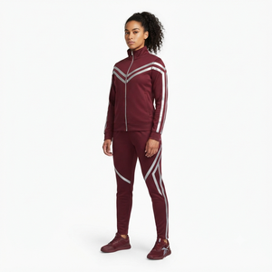 Women Cheerleading Tracksuit Custom Sportswear Athletic Teamwear Full Zip <b>Jacket</b> Matching Pants - Product Image 4
