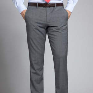 กางเกงขายาวทรงสลิมฟิตลายทางสำหรับผู้ชาย  แบบทางการและลำลองสำหรับใส่ทำงาน  ดีไซน์ทันสมัย  รับผลิตแบบ OEM ODM - Product Image 2