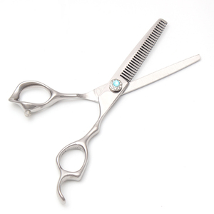 Tijeras de Peluquería Profesionales de 6 Pulgadas, Acero 440c, Tijeras de Entresacar, Tijeras Planas para Barberos y Peluqueros - Product Image 4