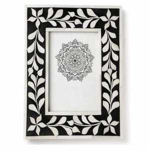 Marco de Fotos con Incrustaciones de Hueso Hecho a Mano de Alta Calidad, Último Diseño, Personalizable, Impresión Multicolor, Montaje Directo en Mesa - Product Image 5