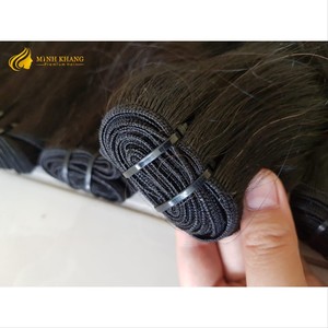 ผมต่อแท้สีดำธรรมชาติ เกรดเรมี่  จัดเรียงเกล็ดผม  แบบตรง  ทอแบบเครื่องจักร  สองชั้น  ผมมนุษย์แท้  ผมเวียดนาม - Product Image 4