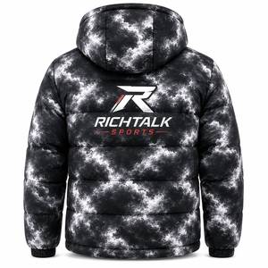 Breathable Hooded Winter Puffer Jacket for <b>Men</b> Front Logo Low MOQ Best Selling Made in Pakistan for Adults 2026 - Product Image 2