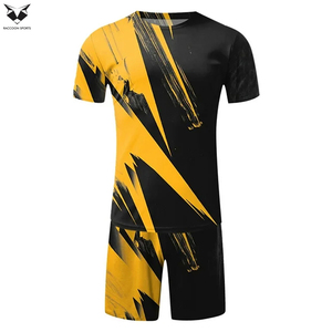 2026 Men’s Summer Fashion Wear 3D Digital Printed Short Sleeve Two Piece <b>Set</b>, Outdoor Sports Jogging Short Sleeve Top and Shorts - Product Image 2