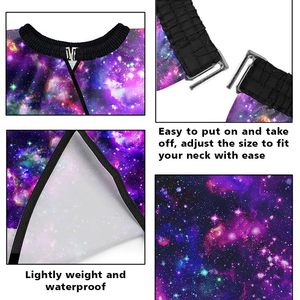 Cape de Salon Personnalisée Imprimée avec Fermeture Élastique à Crochet Métallique Réglable 52x58 Pouces, Résistante à l'Eau, Écologique et Confortable pour Barbiers - Product Image 4