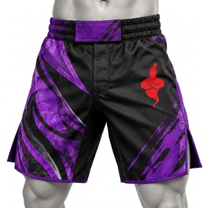 Vêtements de sport légers et flexibles pour la lutte, entraînement, vêtements de sport durables, shorts MMA pour hommes, respirants, entraînement, fitness - Product Image 5