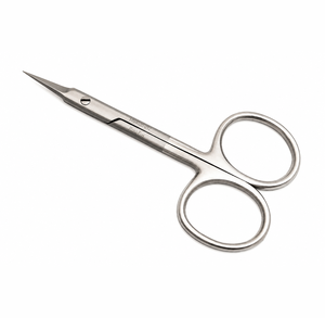 Tijeras de precisión extrafina con punta afilada para piel muerta y cutículas, con tornillo real - Product Image 1