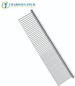 High Quality Stainless Steel Horse Pet Grooming Comb Veterinary Instrument with Safety and Disinfection Features - Product Image 1