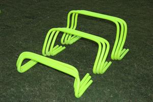 Haies d'entraînement en PVC durables pour l'agilité et la vitesse (6/9/12 pouces) pour le football en extérieur et la remise en forme sportive - Product Image 5