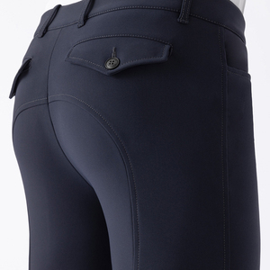 Leggings d'équitation pour hommes en tissu extensible, polyester et élasthanne, vente en gros d'usine, faible MOQ - Product Image 5