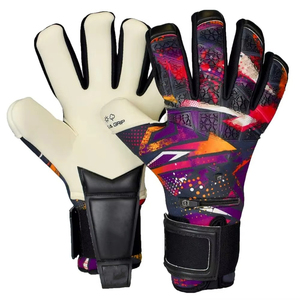 ถุงมือผู้รักษาประตูอเมริกันฟุตบอลสำหรับเด็ก เด็กชาย เด็กเล็ก จับกระชับมือ ปิดด้วยเชือกผูก ป้องกันนิ้วและนิ้วโป้ง ผลิตจากวัสดุสังเคราะห์ - Product Image 4