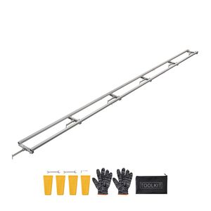 Sistema di Guide per Motosega in Alluminio da 36 Pollici con Barra di Guida a 6 Barre Trasversali da 15 Piedi per Taglio Efficiente - Product Image 1