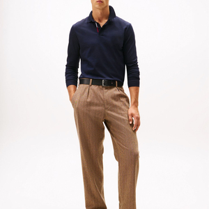 เสื้อเชิ้ตแขนสั้นเนื้อนุ่มสบาย ผลิตจากผ้าผสมโพลีเอสเตอร์และคอตตอน - Product Image 3