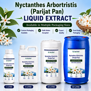 Nyctanthes Arbortristis Liquid Extract Parijat Pan <b>Herbal</b> <b>Supplement</b> Oral Liquid Natural Food Grade Plant Based Bulk Packaging - Product Image 1