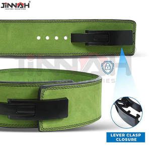 Ceinture à levier en cuir de vachette personnalisée de haute qualité, robuste, pour entraînement fitness, design sur mesure - Product Image 3