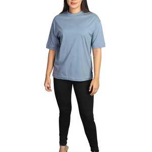 Camiseta de Algodón Casual de Manga Corta para Mujer, Corte Regular, Ecológica, con Estampado Personalizado, de Alta Calidad, Transpirable y de Secado Rápido para Primavera - Product Image 6