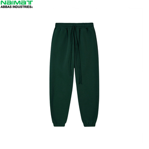 Pantalon de jogging uni pour homme, couleurs terre, basique, décontracté, en molleton, lot de vêtements - Product Image 3