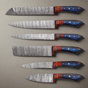 Handmade 67-Layer Damascus Steel Chef <b>Knife</b> 8 Inch Professional Japanese Style Wood Handle Leather Sheath Ambidextrous - Product Image 1