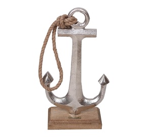 Adorno Navideño Ecológico de Lujo en Aluminio y Madera, Decoración Premium para Mesa Festiva y Regalos - Product Image 1