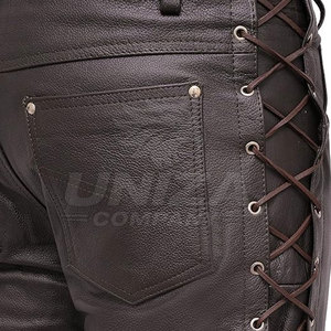 Export Quality Winter <b>Plus</b> <b>Size</b> Motorbike <b>Leather</b> <b>Pant</b> for Men Strong Material Comfortable with Safety Stitching Fine Finish - Product Image 6