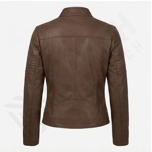 Chaquetas de Cuero Genuino para Mujer de Alta Calidad, Tejidas, Transpirables, Tallas Personalizables, Pakistán - Product Image 3