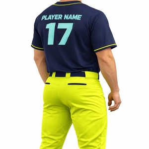 Uniforme de Béisbol para Hombre, Conjunto de Jersey Personalizado para Equipo, Tela de Poliéster Premium, Transpirable, Tallas Grandes, Corte Regular Ligero - Product Image 4