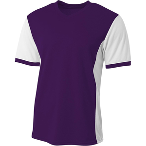 Camiseta de Fútbol Unisex con Cuello en V, Personalizada con Impresión, Manga Corta, Absorbe la Humedad, Poliéster, Ropa Deportiva, Corte Regular para Adultos - Product Image 1