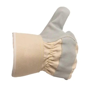 Guantes de Trabajo de Cuero Vacuno de Primera Calidad al por Mayor, Guantes de Seguridad Industriales Resistentes, Protección para las Manos, Guantes de Jardinería para el Hogar - Product Image 5