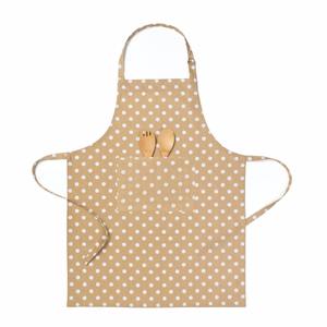 Logo personnalisé 100% coton imprimé tablier à bavette réglable sans manches linge de cuisine pour chef maison restaurants et hôtels - Product Image 4