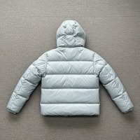 Veste d'hiver matelassée pour femme, très vendue, 100% polyester, garnissage en coton, broderie, imperméable, respirante, camouflage, à capuche