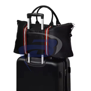 Delta |   Sigma |   Sac de voyage à roulettes en nylon léger grande capacité Theta Sorority DST, style sport de luxe - Product Image 2