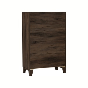 ตู้เก็บของไม้ทรงสูงแบบมินิมอล หลายลิ้นชัก ดีไซน์ทันสมัย สำหรับห้องนอน - Product Image 3