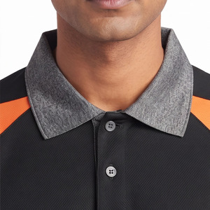 Polo de golf pour homme, jersey à séchage rapide, vêtements d'entraînement de golf pour homme, polo de sport pour homme, polos de golf 100% polyester pour homme - Product Image 4