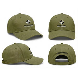 Casquettes de baseball sportives unisexes de qualité supérieure, design personnalisable, coton de haute qualité, utilisables en toutes saisons, 6 panneaux, ajustables - Product Image 1